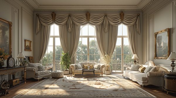 Rideaux salon: harmonie et style chez vous